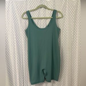 Isabel Maternity by Ingrid & Isabel Teal Romper